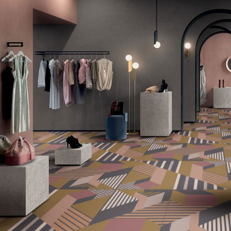 ABK Wide & Style Rainbow Modern padlólap