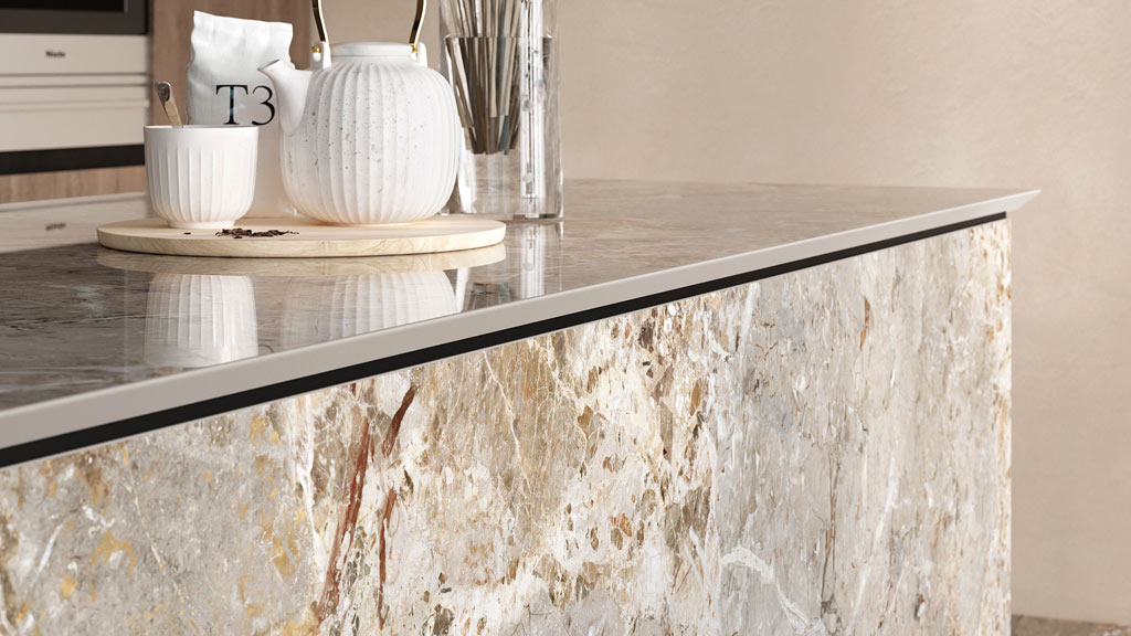 Ava Ceramica Breccia Argentum Falburkolat
