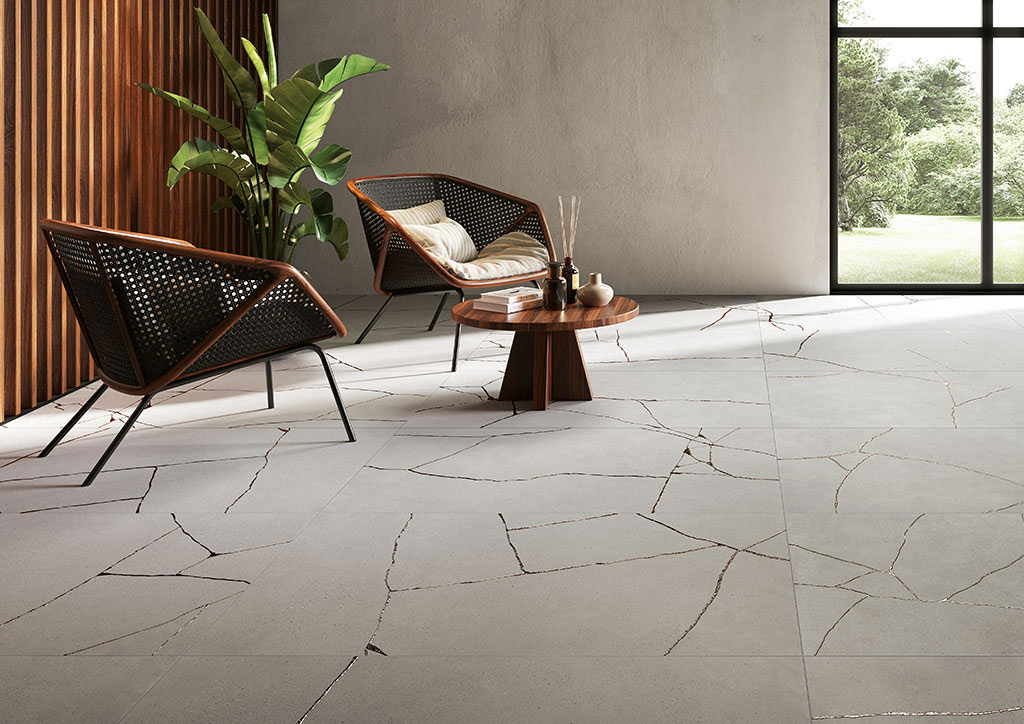 Fioranese Ceramica Kintsugi Betonhatású járólap