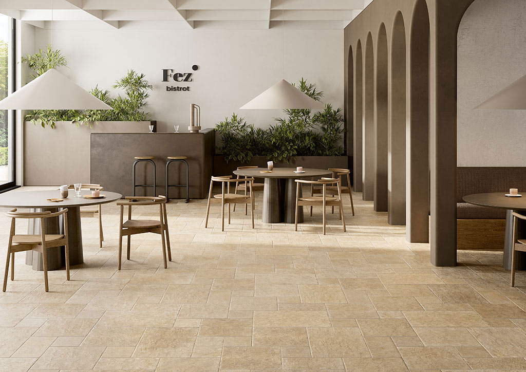 Fioranese Ceramica Borgogna Kőhatású járólap