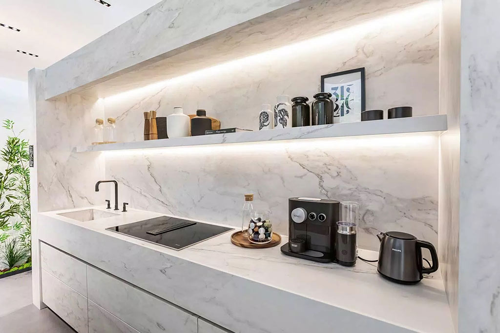 Florim Marble Konyhai burkolólap 