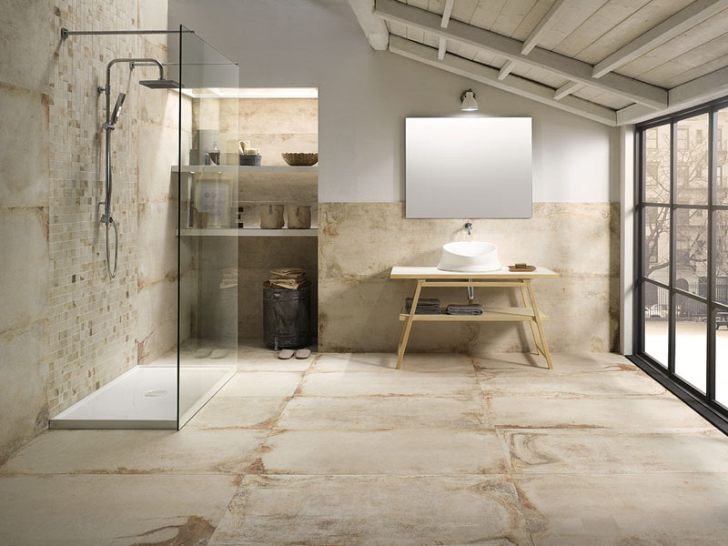 La Fabbrica Lascaux Modern fürdőszoba