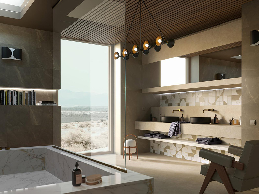 Marazzi Mystone Moon Modern fürdőszoba