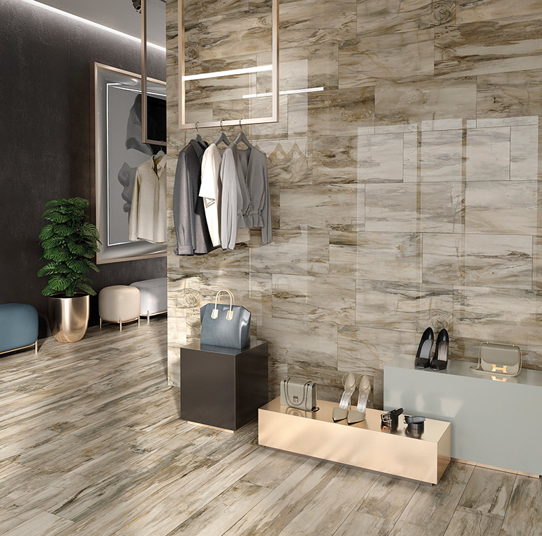 Ceramiche Mariner Petrified Wood Fahatású járólap