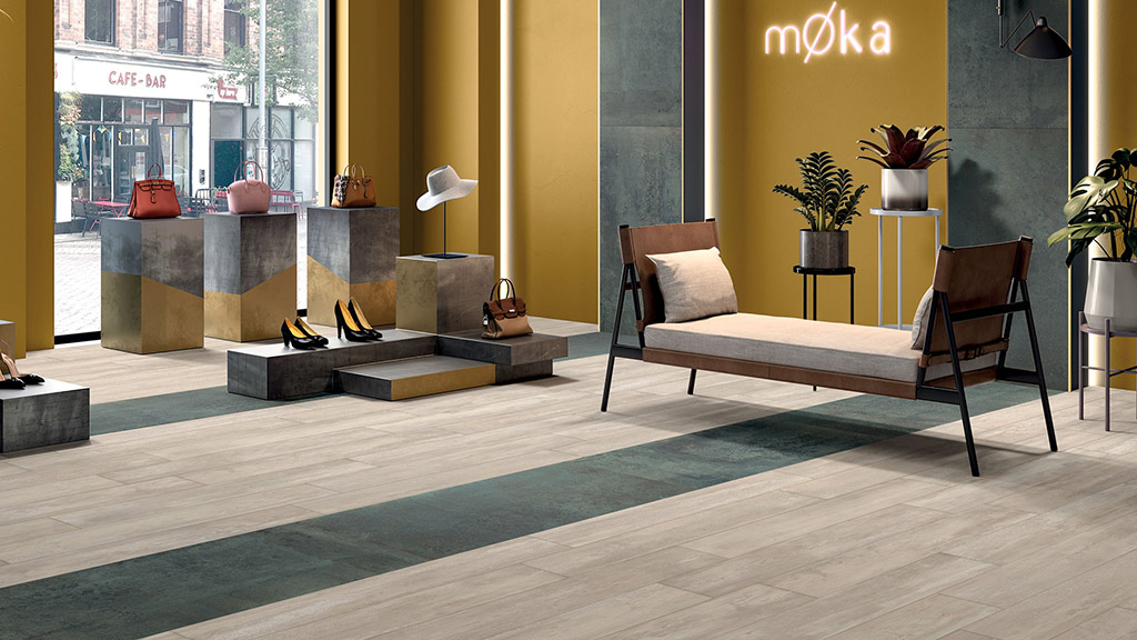 Ceramiche Mariner Absolute  Kő és Fahatású járólap