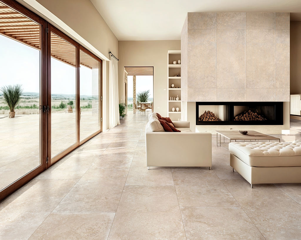 Ragno Realstone_Travertino Kőhatású járólap 