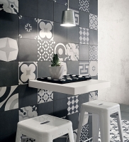 Fioranese Ceramica Cementine Black&White Betonhatású járólap
