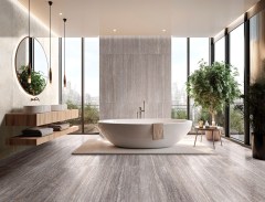 Ragno Realstone_Travertino Modern fürdőszoba 